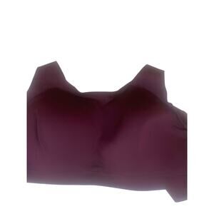 Lululemon Crossback Sports Bra Burgundy M Wireless Soft Support
